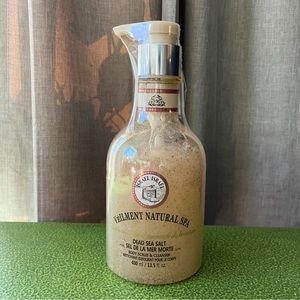 Veilment Natural Spa Dead Sea Salt Body Scrub & Cleanser 13.5oz